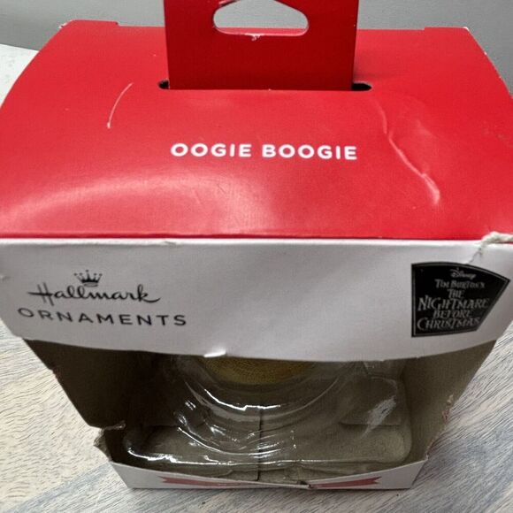 Hallmark Nightmare Before Christmas Oogie Boogie Christmas Holiday Ornament - Picture 6 of 6